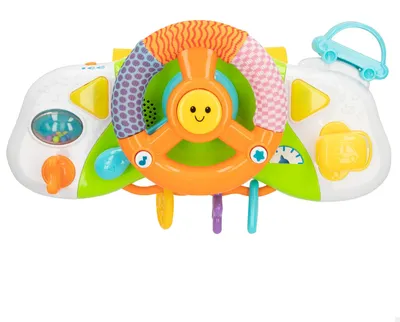 Immagine prodotto di Winfun Baby Driver Volante per Passeggino Multicolore 6 Mesi Multicolore 6 Mesi