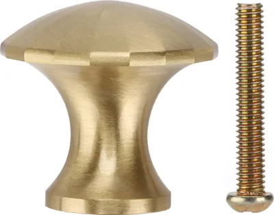 Produktbild von Schubladenknöpfe Messing moderne Goldgarderobe für Schränke Schlafzimmer Möbelgriffe