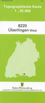 Produktbild von Überlingen West 1 : 25 000