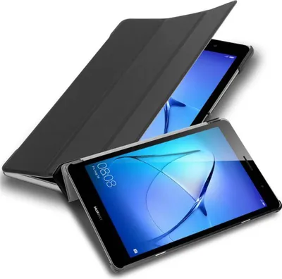Obrázok produktu pre Cadorabo puzdro pre Huawei MediaPad T3 8 (8,0 palca) Puzdro na tablet v čiernej farbe Ochranný kryt Puzdro Taška Kryt
