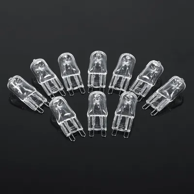 Obrázek produktu pro 10 ks halogenová žárovka s paticí G9 120V 40W Náhradní osvětlení pro domácnost teplá bílá jasná
