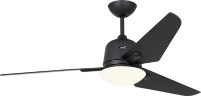 Zdjęcie produktu dla Energooszczędny wentylator sufitowy z oświetleniem i pilotem Eco Aviatos 132 cm bazaltowo-szary