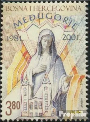 Produktbild von Briefmarken Bosnien - Kroat. Post Mostar 2001 Mi 76 (kompl.Ausg.) gestempelt Marienerscheinungen
