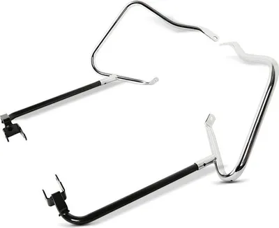 Immagine prodotto di Portabagagli per Harley Davidson Touring 14-25 con barra di protezione cromata