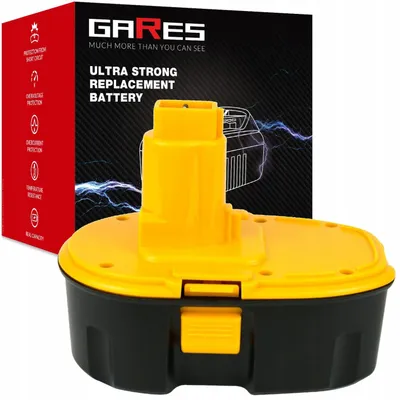 Obrázek produktu pro GARES Akumulátor Baterie pro Dewalt DW932 DC825KB DC545K | 18 V 3Ah | Zesílená série High-Performance | Vysoký výkon |