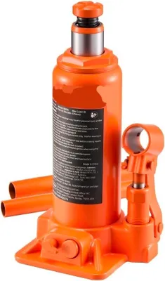Produktbild von Hydraulischer Flaschenheber 6t - 195-375mm Hubbereich - Schweißsystem - für Auto, Pickup, SUV Autoreparatur - Stempelwagenheber Orange - Hochleistungs-Wagenheber