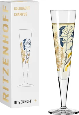 Produktbild von Goldnacht Champagnerglas #34 Von Concetta Lorenzo