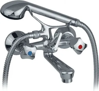 Produktbild von KFA Wannenbatterie Standard wandmontiert Chrom (304-120-00)