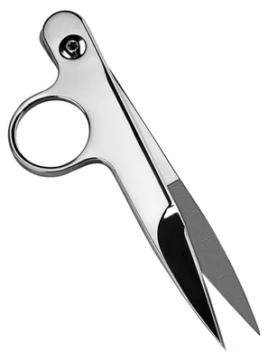 Produktbild von Fadenschere, 12 cm, Nähschere aus Edelstahl mit schützender Gummihülse