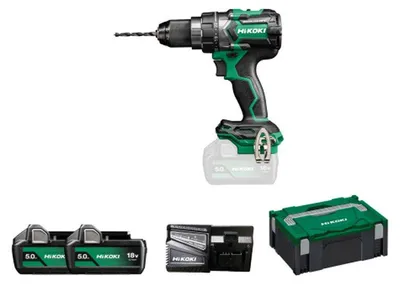Image de Perceuse visseuse 18V - 5Ah - 140Nm HIKOKI DS18DCWPZ Brushless RFC HC