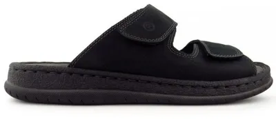 Produktbild von Rohde Nubuk Pantolette Schwarz in Gr. 48