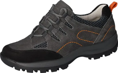 Produktbild von Waldläufer Damen Outdoorschuhe Holly 33788-3, 33788-3.5, 33788-4, 33788-4.5, 33788-5, 33788-5.5, 33788-6, 33788-6.5, 33788-7.5, 33788-8, 33788-8.5, 33788-9, 33788-9.5 WDL-471050-300 schwarz carbon 9.5