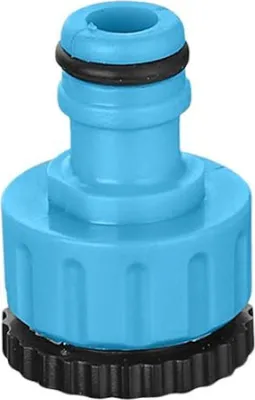 Produktbild von Kynast 2 in1 Wasserhahnanschluss Hahnanschlussstück für 1/2 und 3/4 Zoll - Kunststoff