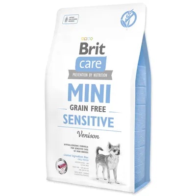 Obrázok produktu pre Brit Care Sensitive Grain Free Venison, Dospelý, Extra malý (<4 kg), Zverina, 2 kg