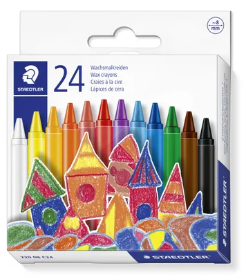 Produktbild von STAEDTLER 220 08 Wachsmalkreide Etui mit 24 Farben