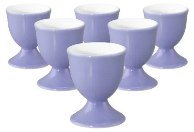 Produktbild von Seltmann Weiden Liberty Pure Colors Eierbecher ø 4,9 cm 6er Set - Grape Purple