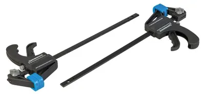 Produktbild von Einhandzwinge Schnellspannzwinge - 150 mm - Einspannweite 34 mm - 2er Set