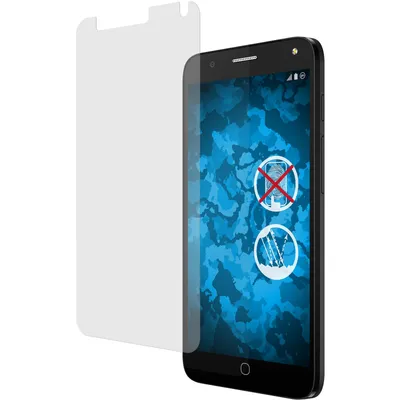 Produktbild von 8er-Pack PhoneNatic Displayschutzfolien matt  kompatibel mit Alcatel POP 4