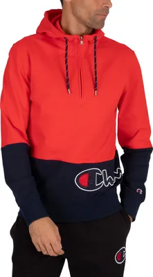 Produktbild von Champion Herren 1/4 Zip Hoodie, rot M