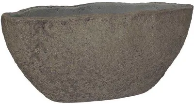Productafbeelding van Keramische plantenpot - Bruin - B65,5 x L29 x H24,5 cm