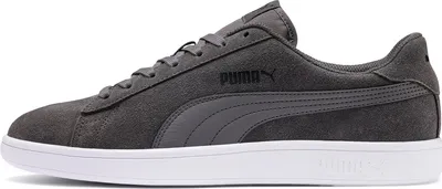 Produktbild von Puma Retro Sneaker Echtleder 'Smash v2'  castlerock-puma black-white, Herren:37 EU