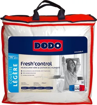 Produktbild von DODO Anti-Schweiß-Bettdecke FRESH CONTROL - 240x220 cm