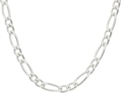 Produktbild von Kette Silber 925 Figaro JL50-05-0038 JuwelmaLux 55 cm