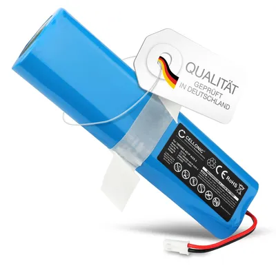 Produktbild von CELLONIC 1x Akku für Staubsauger Kompatibel mit ZACO V3, V40, Kompatibel mit ILIFE V5s Pro - (2600mAh, 14.4V)