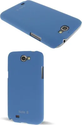 Produktbild von Schutzhülle Hardcase für Handy Samsung Galaxy Note 2 N7100 Blau