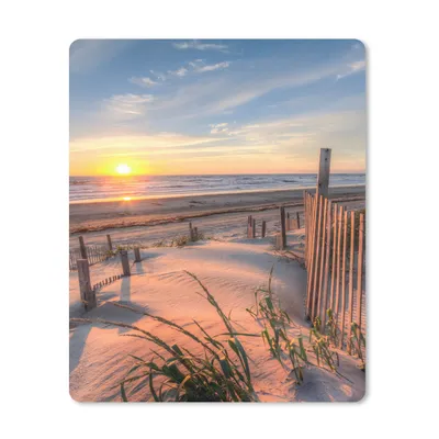 Produktbild von MuchoWow® Mauspad Mousepad Strand - Meer - Düne - Sonnenuntergang - Landschaft 19x23 cm - Mousepads - Maus Mat - Pad - Mausunterlage - Mauspads - Spielen