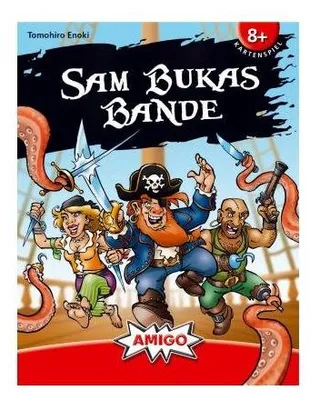 Produktbild von Sam Bukas Bande – Das Brettspiel – AMIGO Spiel + Freizeit GmbH – Für 3-5 Spieler – Ab 8 Jahren