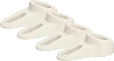 Immagine prodotto di KOTARBAU® Set di 4 fermaporta per finestre e porte Fermaporta bifacciale Bianco