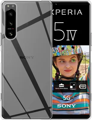 Zdjęcie produktu dla Pokrowiec ochronny na Sony Xperia 5 IV Transparent Slim Cover Clear Case