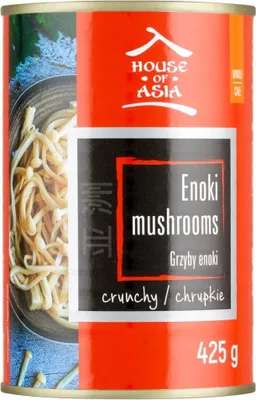 Zdjęcie produktu dla Grzyby Enoki Delikatne i Chrupiące 425 g
