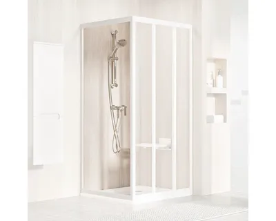 Obrázok produktu pre Sprchová zástena pre sprchové dvere RAVAK Supernova APSS-80 198 white+Transparent 940401R2Z1