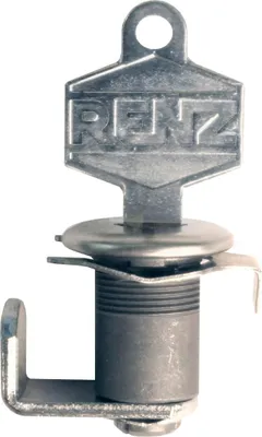 Image de Boîte aux lettres Renz Zylidner (cylindre de rechange) avec 2 clés en laiton brut