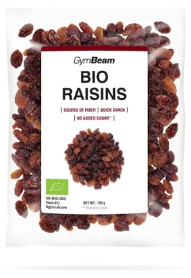 Immagine prodotto di GymBeam - Uvetta biologica, 150 g