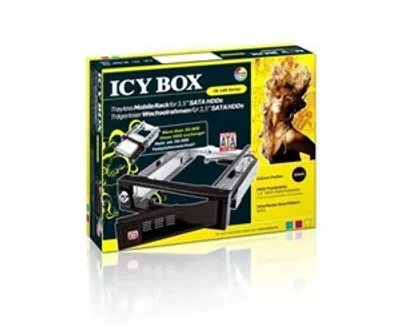 Obrázek produktu pro ICY BOX ICY BOX IB-168SK-B - Mobiles Speicher-Rack - 3.5" (8.9 cm)