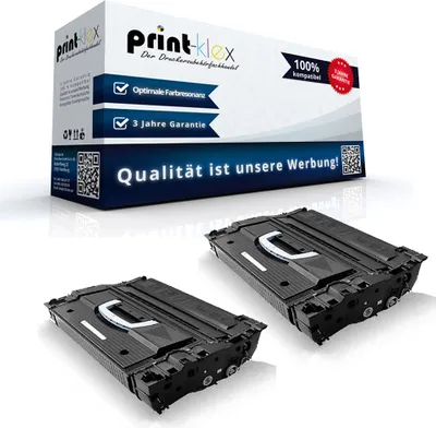 Produktbild von 2x Kompatible Tonerkartuschen für Canon LBP5060 C8543X 43X HP43X 43X 43 Black Schwarz - Office Plus Serie