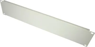Produktbild von 19" Blindpanel 2HE, lichtgrau (RAL7035)
