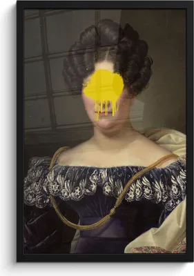 Produktbild von MuchoWow® MuchoWow® Gerahmtes Poster Johanna Henriette Engelen - Dubois Drahonet - Gemälde 40x60 cm - Poster mit zchwarzem Bilderrahmen - Papierdruck - Wandbilder