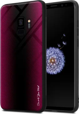 Obrázok produktu pre Cadorabo puzdro pre Samsung Galaxy S9 ochranné puzdro v ružovej farbe puzdro na mobilný telefón TPU kryt puzdra z tvrdeného skla