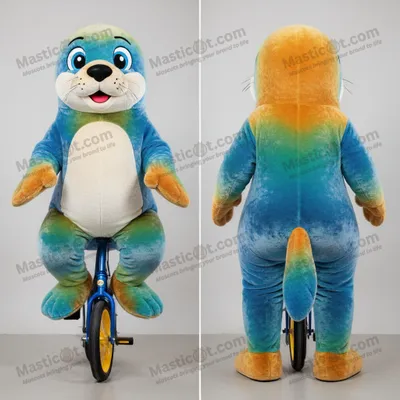 Immagine prodotto di Costume MASTICOT Gonfiabile da Monociclista Blu Marino