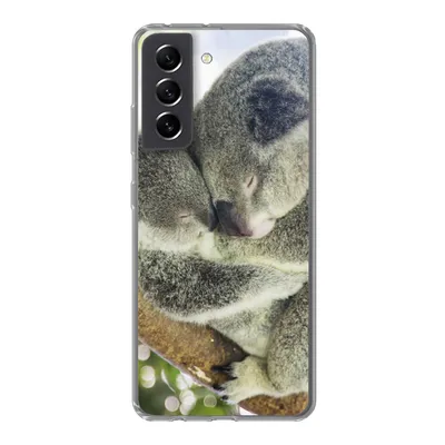 Produktbild von MuchoWow® Handyhülle Schutzhülle Hülle für Samsung Galaxy S21 FE Koalas - Plüschtier - Tiere - Kinder - Jungen - Mädchen Silikon Softcase Handy Hülle - Mobiltelefonhülle