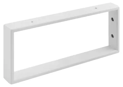 Obrázok produktu pre Konzola Sapho 350 x 150 x 40 mm, lakovaná oceľ, matná biela