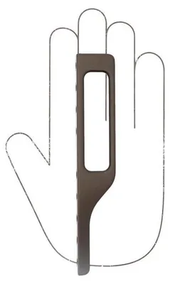 Image de Poignée pour meubles en zamac Entraxe 128mm Alucover bronze