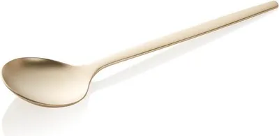 Produktbild von 24x Suppenlöffel ALEX CHAMPAGNE, mit champagner, matte PVD Beschichtung, 18 cm, Chromnickelstahl 18/10