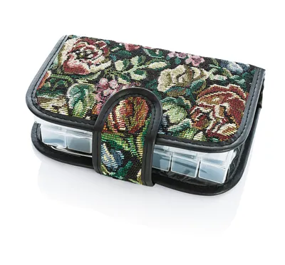 Produktbild von Tablettenetui für 14 Tage mit Blumen Design