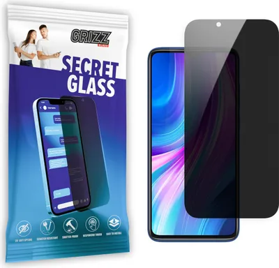 Zdjęcie produktu dla GrizzGlass Xiaomi Privacy Glass SecretGlass dla Redmi Note 8 Pro