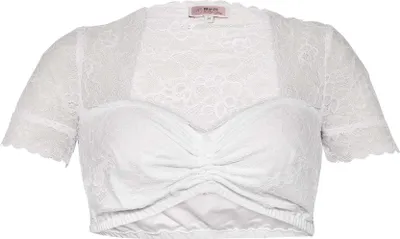 Produktbild von Dirndlbluse Namika-Kosira weiß 40